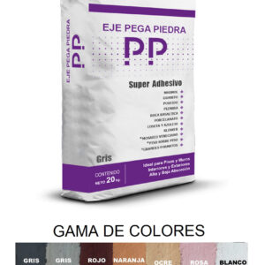 EJE PEGA PIEDRA PP de Color